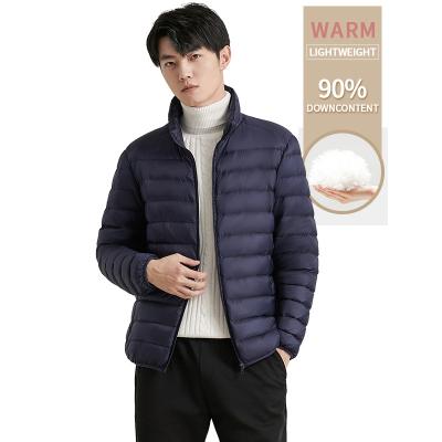 China Special Offer Amazon Quality Waterproof Men's Special Offer Cotton Padded Jacket Lovers Stand Collar Light Thick Casual Winter Outdoor Coat for sale