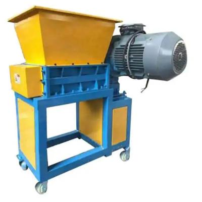 China Recycle Waste Industrial Metal Shredder Double Shaft Metal Plastic Shredder Plastic Film Shredder Machine for sale