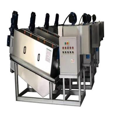 China Hotels Press Mud Sludge Press Volute Dewatering Press For Biological Mud Treatmen for sale