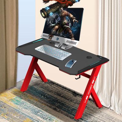 China (Other) New Design Adjustable Computer Table With LED Light PC Gaming Desk FR5 for sale