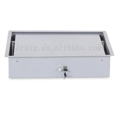 China Traditional Student Flip Table Safety Metal Box For Flip Top Computer Desk School for sale