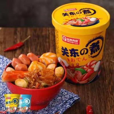 China Guan Spicy Guan Spicy Snap Noodle Instant Noodle Clam Noodle Seafood Dry Chinese Zhu Noodles for sale