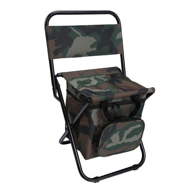 China 2022 Modern Simple Foldable Camping Chair Outdoor Lightweight Steel Fishing Chair With Bag for sale