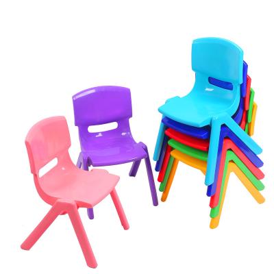 China Factory direct sale modern colorful plastic chair lightweight 100kg children load small chairs for sale