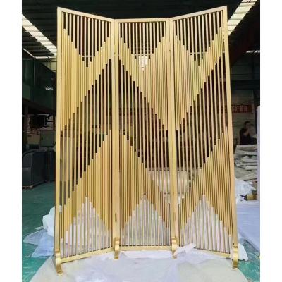 China Contemporary Manufacturer wholesale laser cut plate steel partition office divider partition wall metal shelf dividers for sale