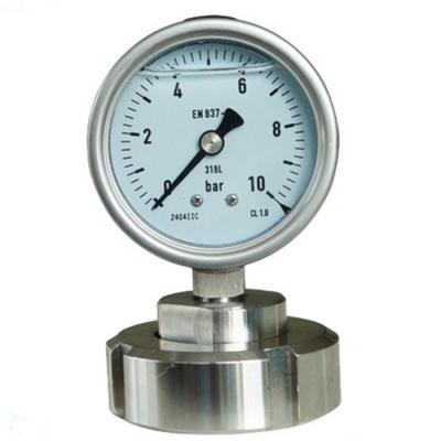 China Brass Bourdon Tube Pressure Gauge 4