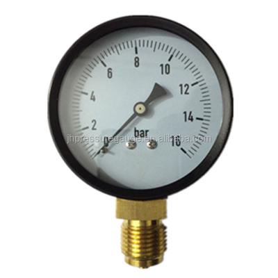 China Bourdon Tube Brass Pressure Gauge 3