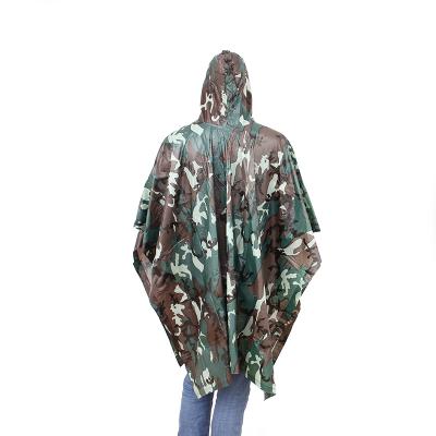 China Bachelor Raincoat PVC Printing All Over RAIN POCNHO, PVC Raincoat Poncho With Customized Logo Printing All Over for sale