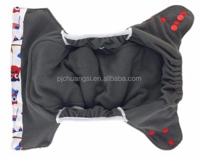 China Lovely Kawaii Charcoal Bamboo Pocket World Printed Cloth Diaper for sale