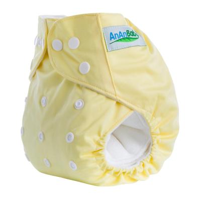 China AnAnBaby Prefold Pocket Cloth Plain Weave Washable Reusable Diapers for sale