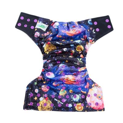 China AnAnBaby Printed PUL Fabric AI2 Super Soft Breathable Waterproof Baby Cloth Diaper for sale