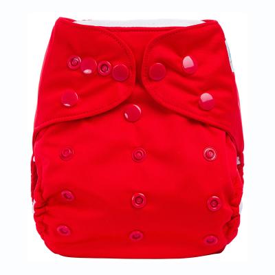 China 2019 Stylish Design Reusable Solid Color Cloth Diaper Plain Weave Waterproof Cover for sale