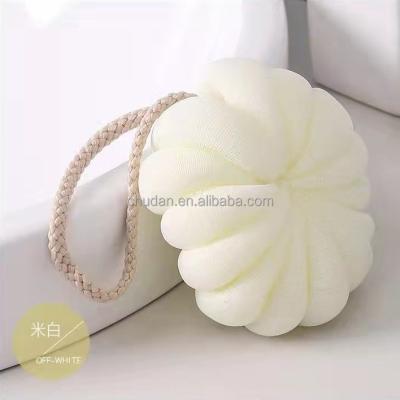 China EXFOLIATE Big Shower Ball For Cleaner Skin Smoother Loofah Shower Bath Sponge for sale