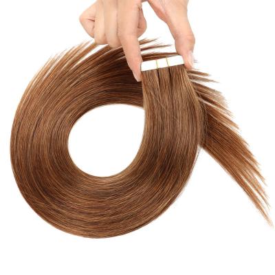 China Invisible Tape Hair Extension Hair Extensions 100% European Drawn Weft Hair Wholesale Mini Double CURLY STRAIGHT Hair Extensions for sale