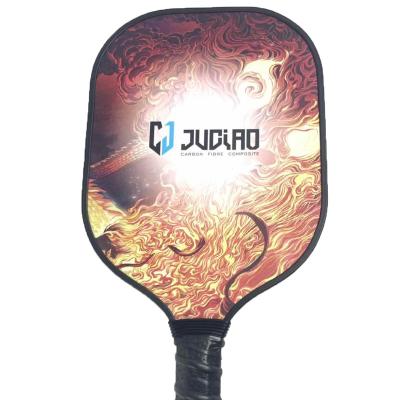 China Low MOQ Hot Selling Durable And Lightweight USAPA Approved Graphite Compound Pickleball Paddle With Rib Technology for sale