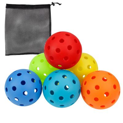 China Customized High Quality Popular Pickleball Balls USAPA Luxury 40 Hole Pickleball Outdoor Ball for sale