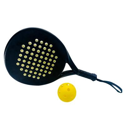 China Fiberglass + Eva Padel Racket Carbon Fiber Factory Direct Sale Custom for sale