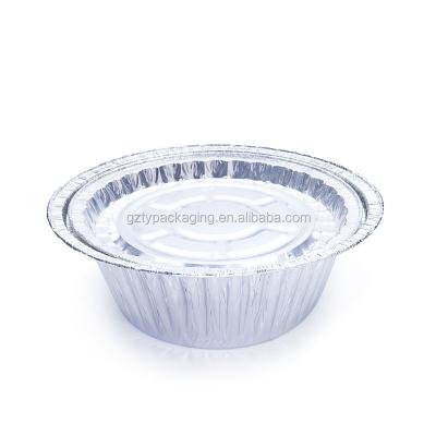 China Food Grade Eco - Friendly Chinese Supplies Round Aluminum Foil Trays For Bake for sale