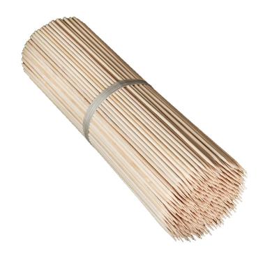 China Easily Cleaned 3mm 30cm BBQ Stick Bamboo Stick BBQ Skewers Kebab Skewer Bamboo Skewer for sale