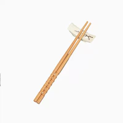 China Disposable Wholesale Chinese Traditional Handmade Natural Bamboo Chopsticks Can Be Recycled Gourd Type for sale