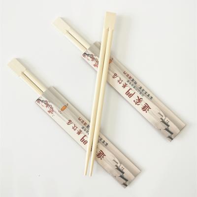 China China Cheap Disposable Bamboo Paper Packaging Chopsticks OPP Wooden Packaging for sale