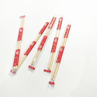 China Disposable Wholesale Disposable Bamboo Chopsticks Customized LOGO High Grade Japanese Sushi Chopsticks OPP Packaging for sale