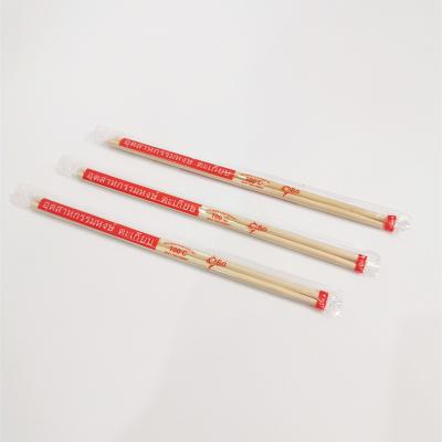 China High quality disposable bamboo chopsticks twin chopsticks can be customized logo for sale