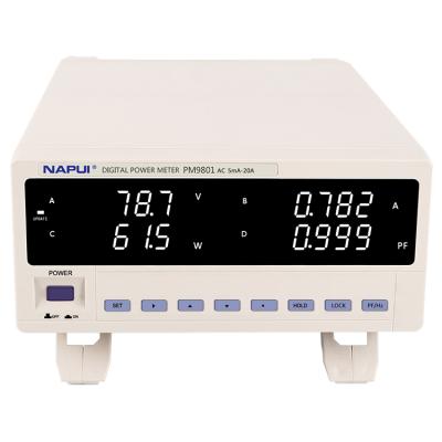 China PM9801 Current Voltage Power Power Factor Digital Measurement Electricity Meter for sale