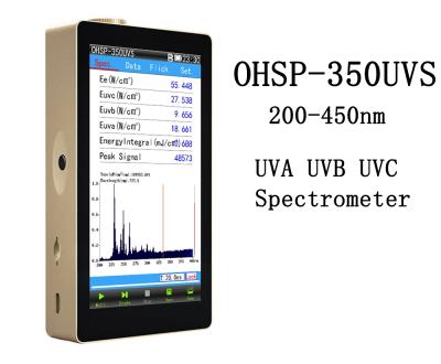 China 350UV Portable Spectrometer 230-850nm CCD Spectroradiometer 5