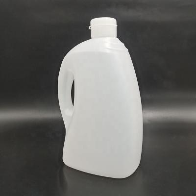 China Plastic oil bottle 3L pe edible oil bottle HDPE bottle for kitchen use for sale