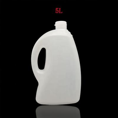 China High Grade Frosted Plastic Oil Bottle 2L 3L 5L Oil Bottle Pe Bottles for sale