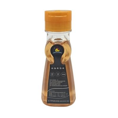 China Hot Selling Oil Bottle 100ml Plastic PET Bottle With Flip Top Cap For Cooking Oil for sale