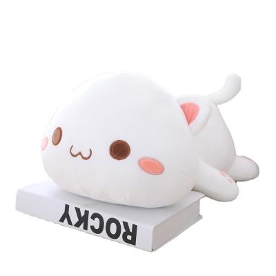 China Cute Kitty Soft Anime Cat Plush Pet Pillow Promotional Kitten Plush Toy Stuffed Animal for Kids for sale