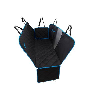 China Best New Blue 100% Mesh Window Dog Hammock Dog Back Seat Cover Sustainable Waterproof Durable Car Mat for sale