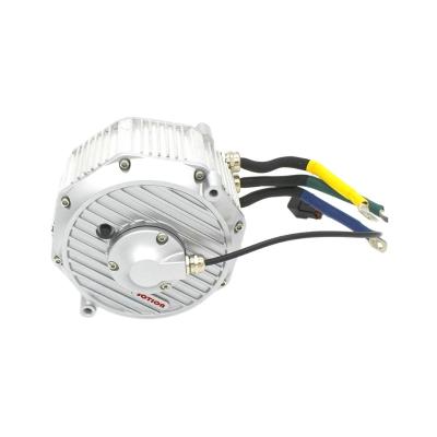 China Sliver 72v 5200 Rpm Bldc Mid Rack Brushless DC Motor For Electric Bicycle for sale