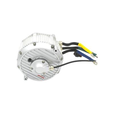 China Low Noise Sliver Motor 13kW 72V 5200 Rpm Electric Car Mid-Mounted Brushless Motor Accessories for sale