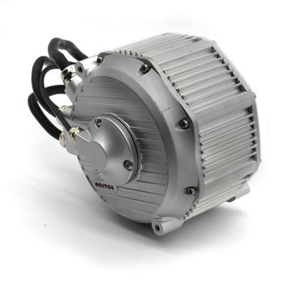 China High Efficiency 180*145 mm 12000w 72v Ribbon Mid Drive Motor With Battery And Brake E-bike Conversion Kits for sale