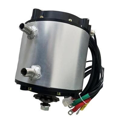 China Ribbon 25000W 84V Magnetic Encoder Mid Drive Motor Conversion Kit For E Bike for sale