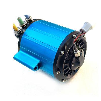 China Ribbon Electric Motor for Bicycle Gokart Scooter 72V 15000W Mid Drive Motor for sale