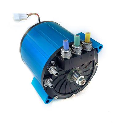 China Sliver China Manufacturer 72V 15KW / 30KW Geared Mid Drive Electric Motor For Bicycle Ebike for sale