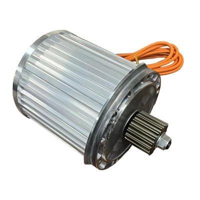 China Electric Brushless Ribbon Motor 72V 3000W Permanent Magnet Permanent Magnet Synchronous Motor For Electric Bike for sale