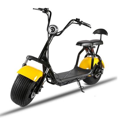 China Fat Tire Electric Scooter 2 Wheel Halley Electric Scooter Citycoco Unisex Hot Selling Electric Motorcycle for sale