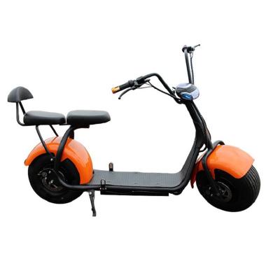 China Citycoco 2 Wheel Battery 1200W 48V15.6Ah Unisex Removable Electric Motor Adult Electric Scooter for sale