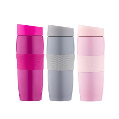 China Wholesale Popular Viable Designer Matte Magic Pipe Insulated Stackable Coffee Mugs for sale