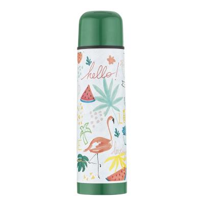 China Viable Hot Products 500ml Double Wall Stainless Steel Thermos Vacuum Flask Bottles With Silk Screen Print for sale