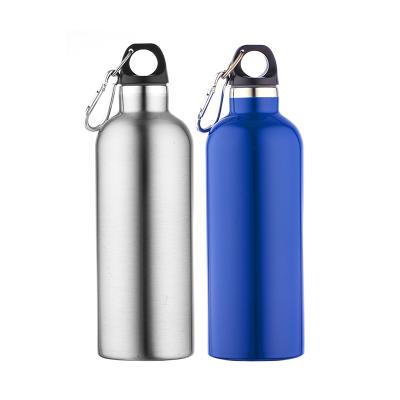 China Sustainable Airless Pump Ring Caps Double Wall Stainless Steel Sports Water Bottle for sale