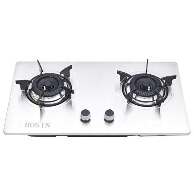 China Hotel gas hob fabrication stainless steel autotomatic built-in gas stoves with low price for sale