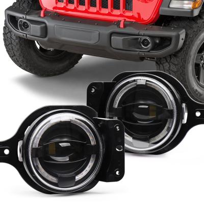 China OVOVS Diecast Aluminum Housing Led Fog Light w/ Hi/Low Beam 4