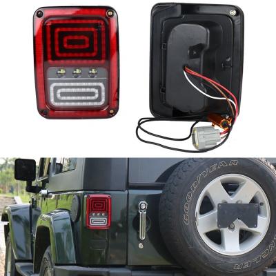 China For Jeep Wrangler JK OVOVS New Design Running Brake Reverse Ride Function Led Taillight For Jeep jk for sale