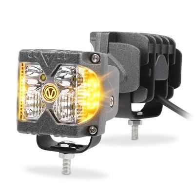 China OVOVS factory wholesale universal 3inch led work light 40w led driving work light for trucks off road vehicle 4x4 for sale